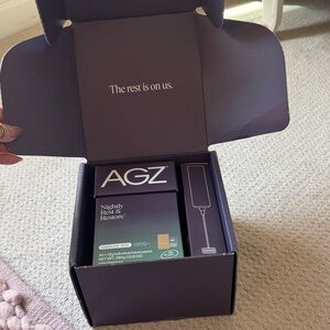 AG1/AGZ nightly rest & restore sleep  powder Supplement. One packet used.